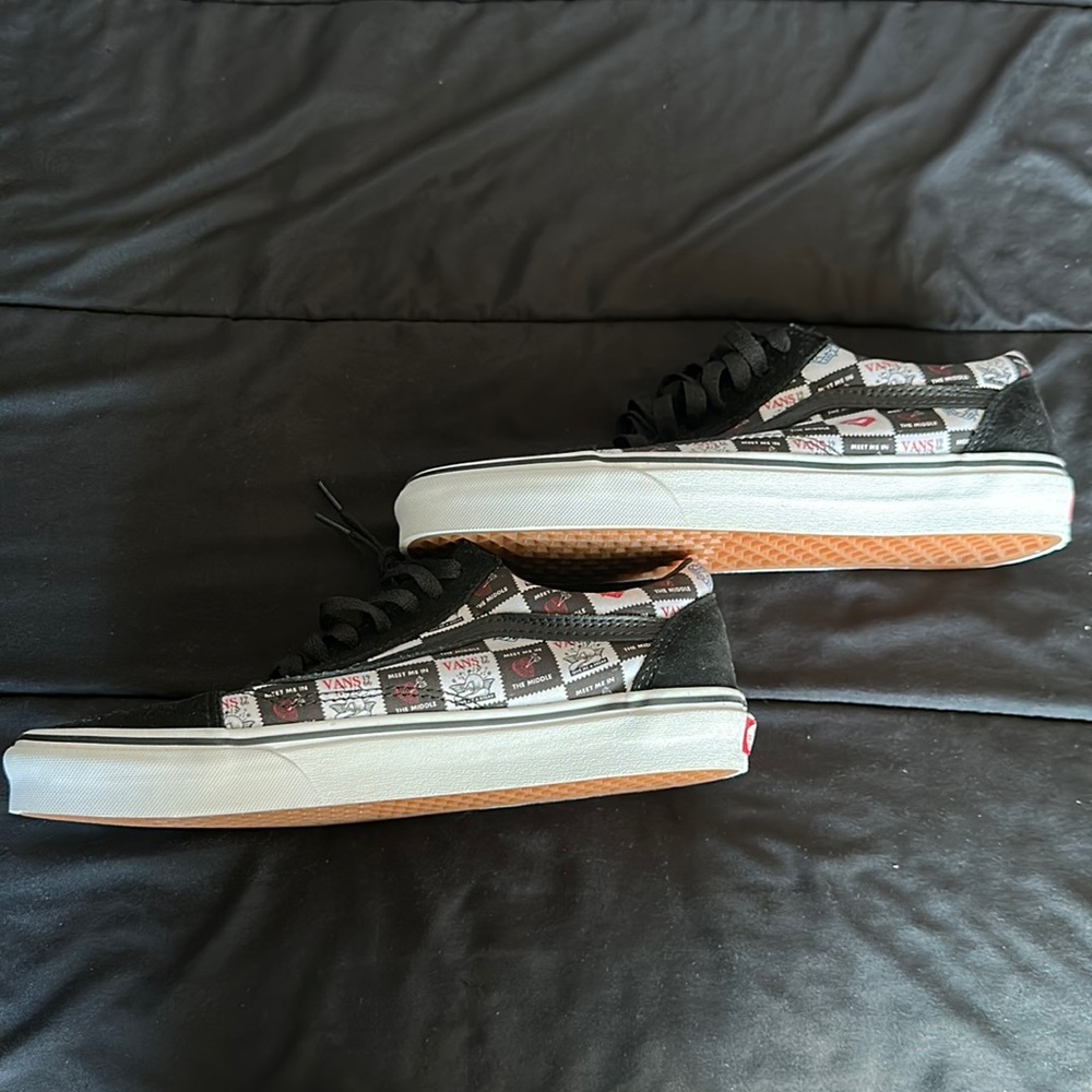 BRAND NEW! “Meet me in the middle” Valentines Day Vans